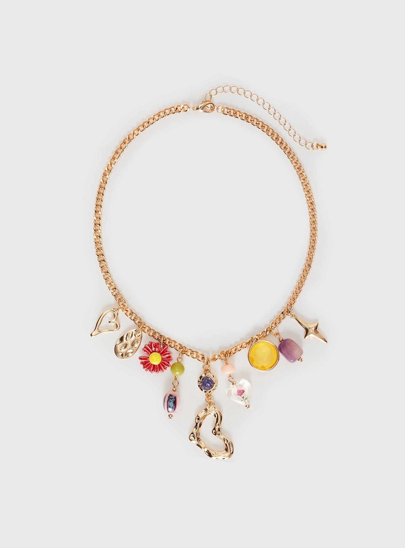 Maximiliano Charm Necklace Multi women's necklace by Ellevoria