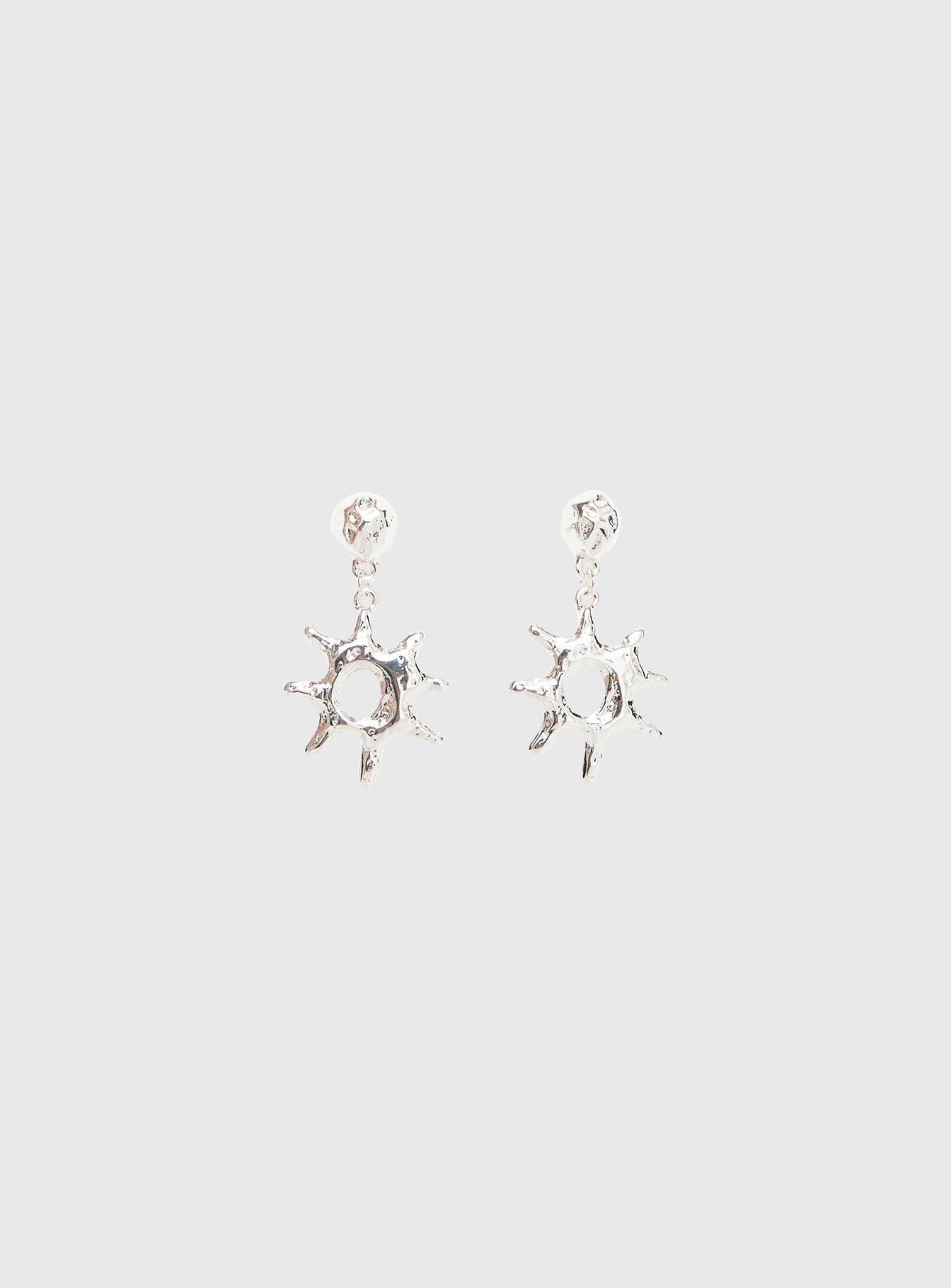 Vaylen Earrings Silver women's earrings by Ellevoria