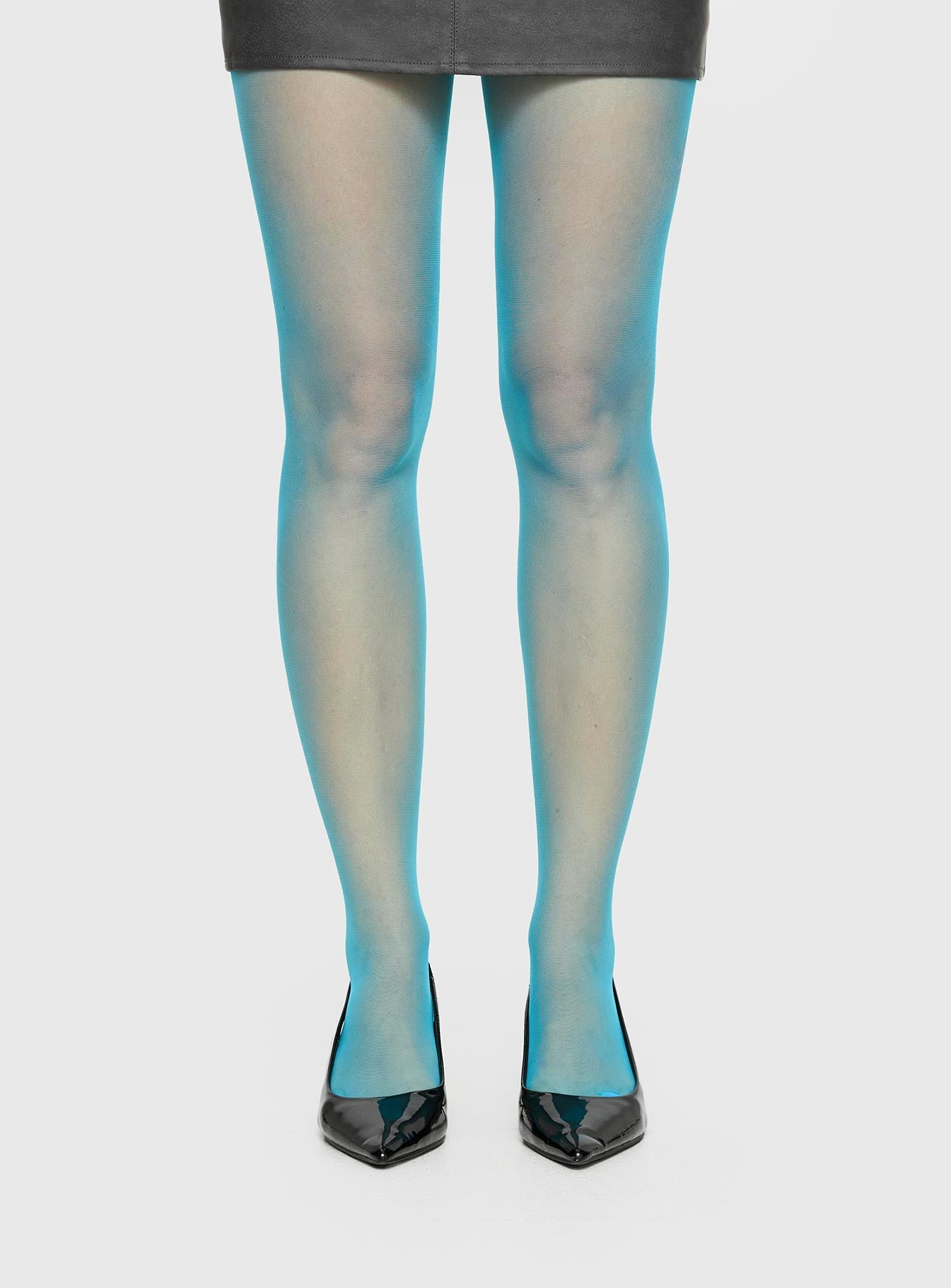 Elowenn Sheer Tights Blue women's tights by Ellevoria