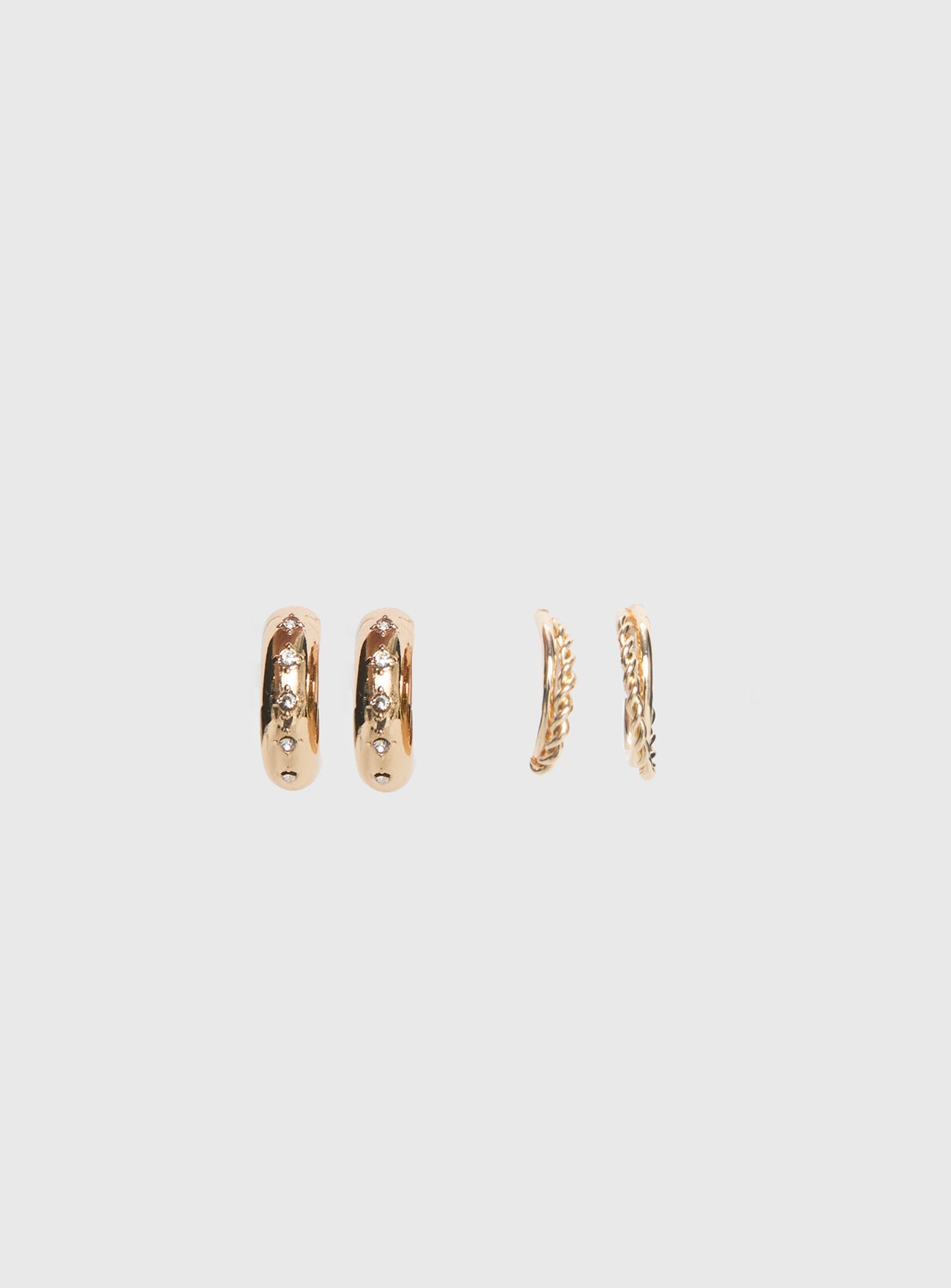 Eventually Earring Set Gold women's earrings by Ellevoria