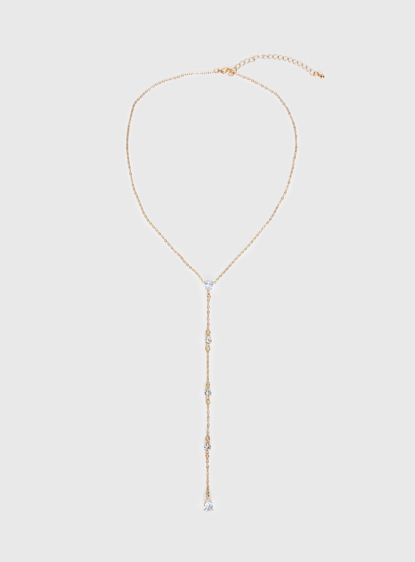 Morelia Diamante Y Necklace Gold women's necklace by Ellevoria
