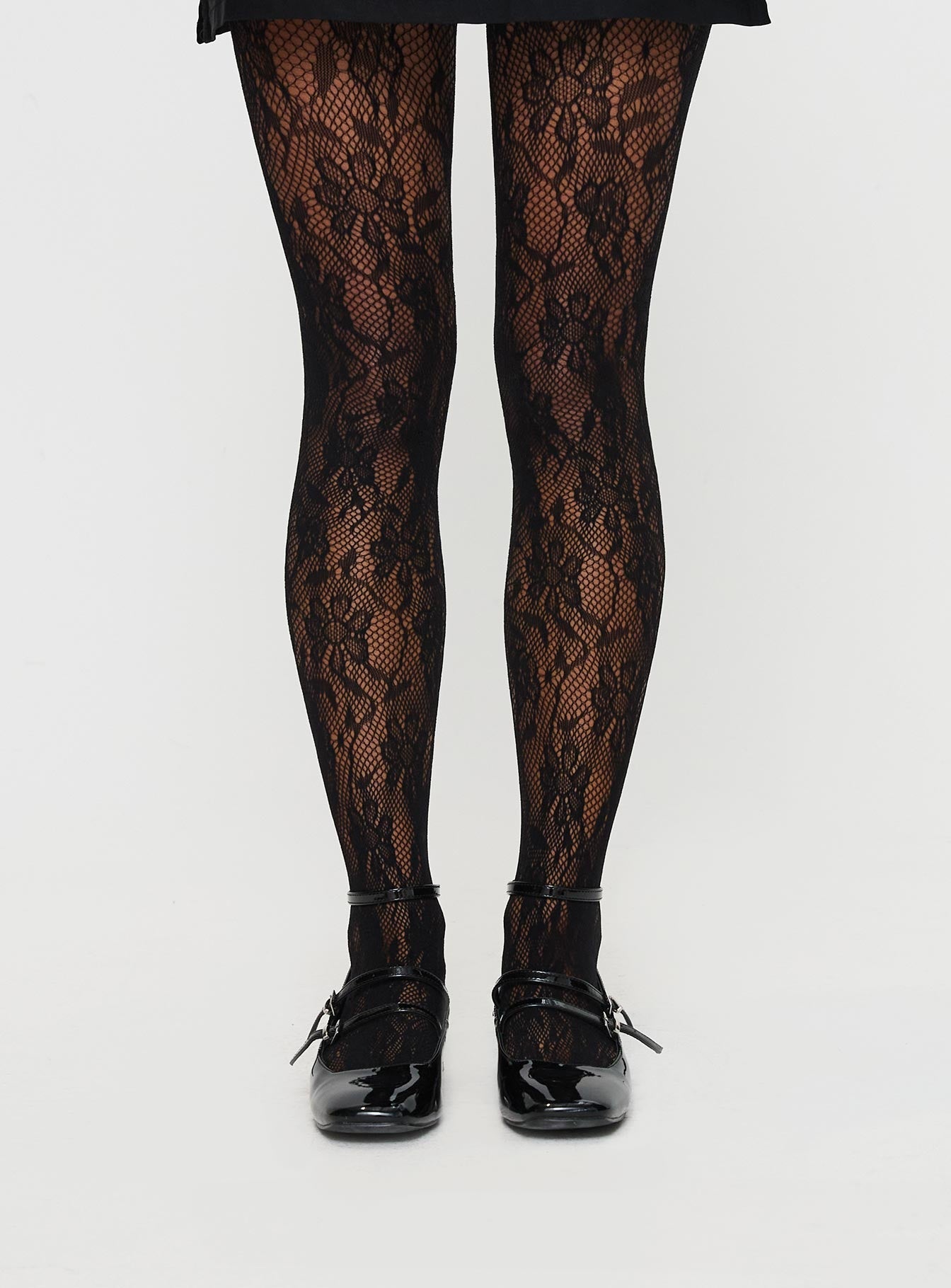 Fior Lace Stockings Black women's tights by Ellevoria