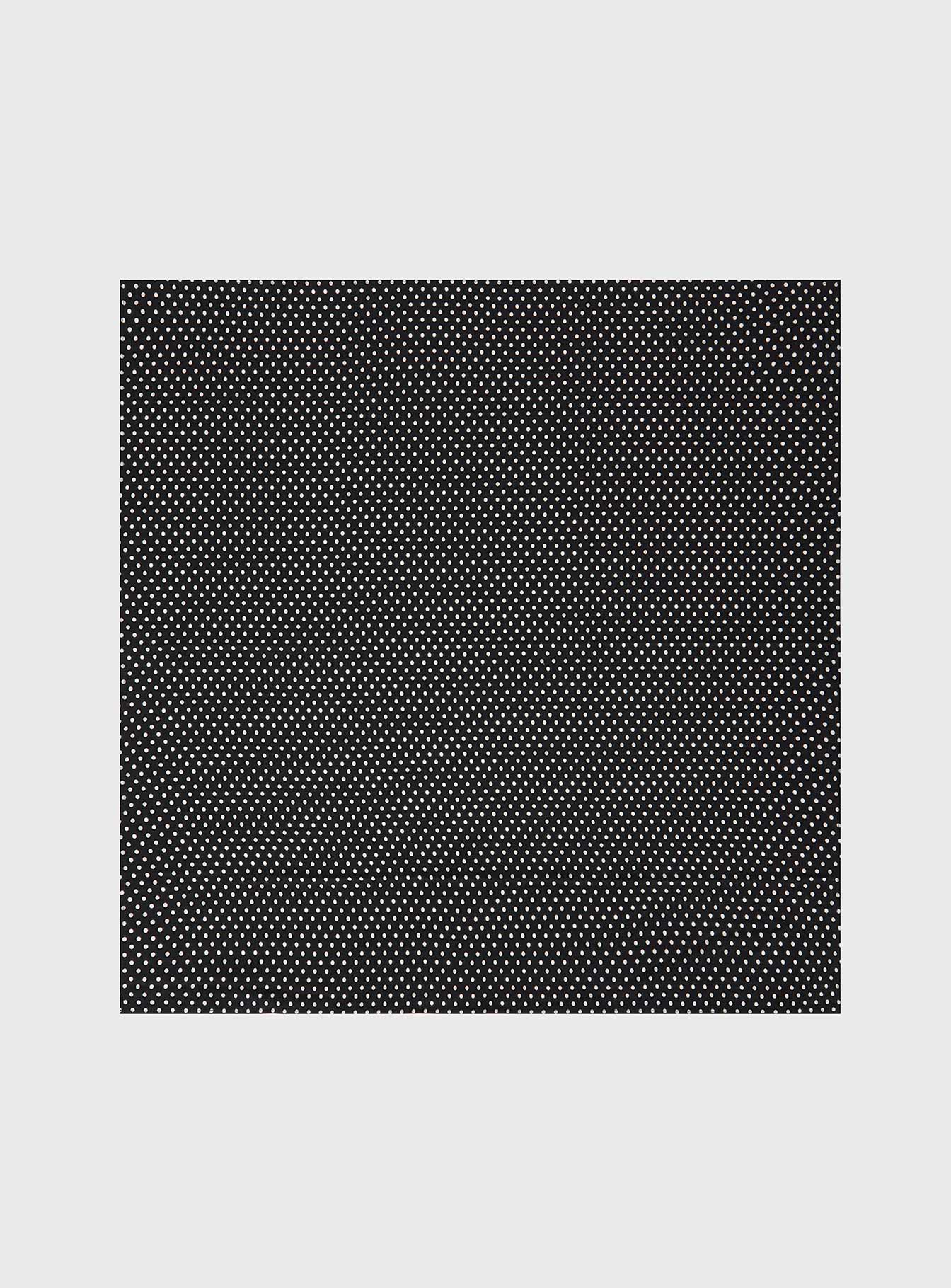 Nellie Scarf Black Polka Dot women's hair accessory by Ellevoria