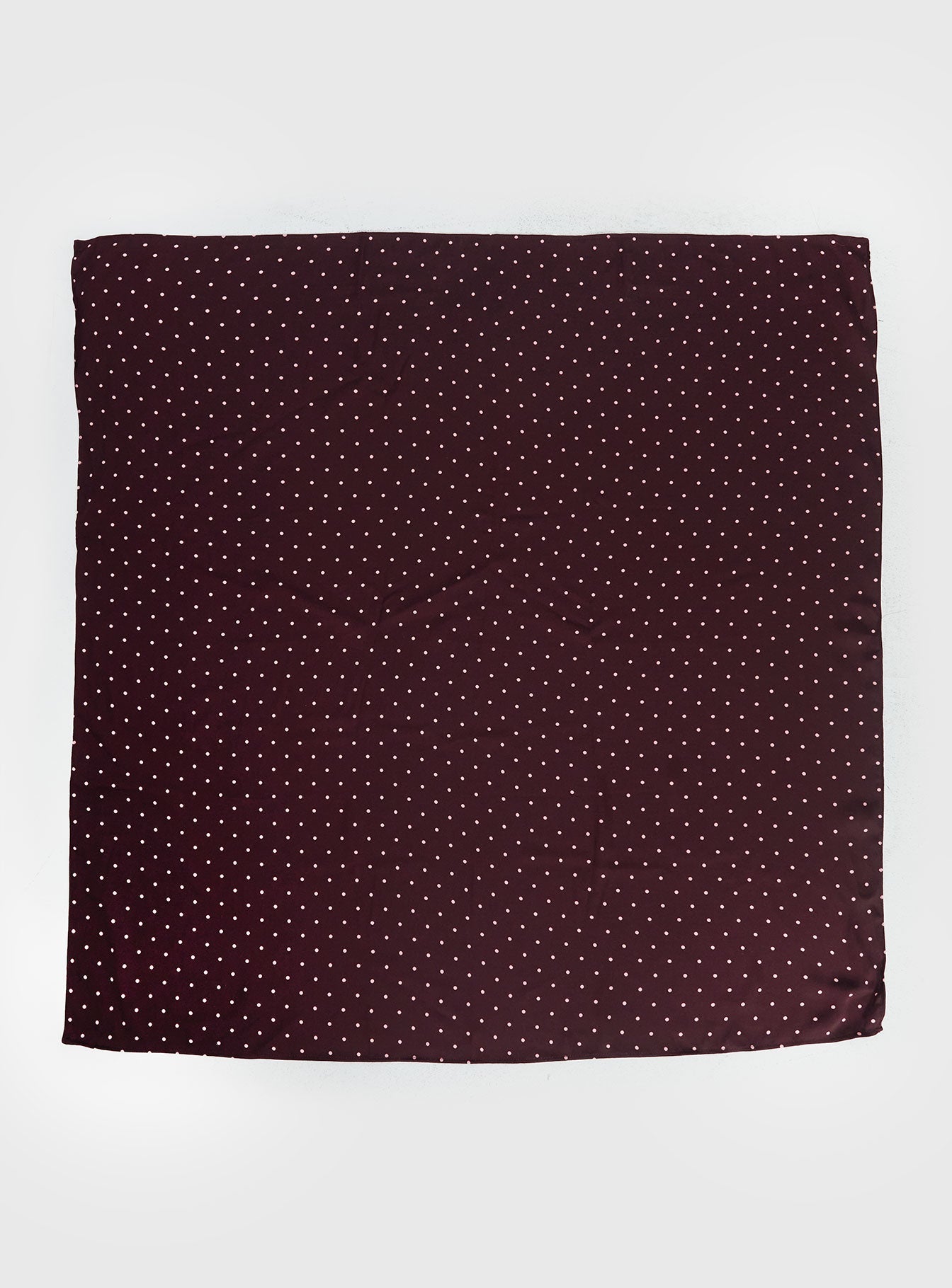 Wanna Be Mine Scarf Brown Polka women's hair accessory by Ellevoria