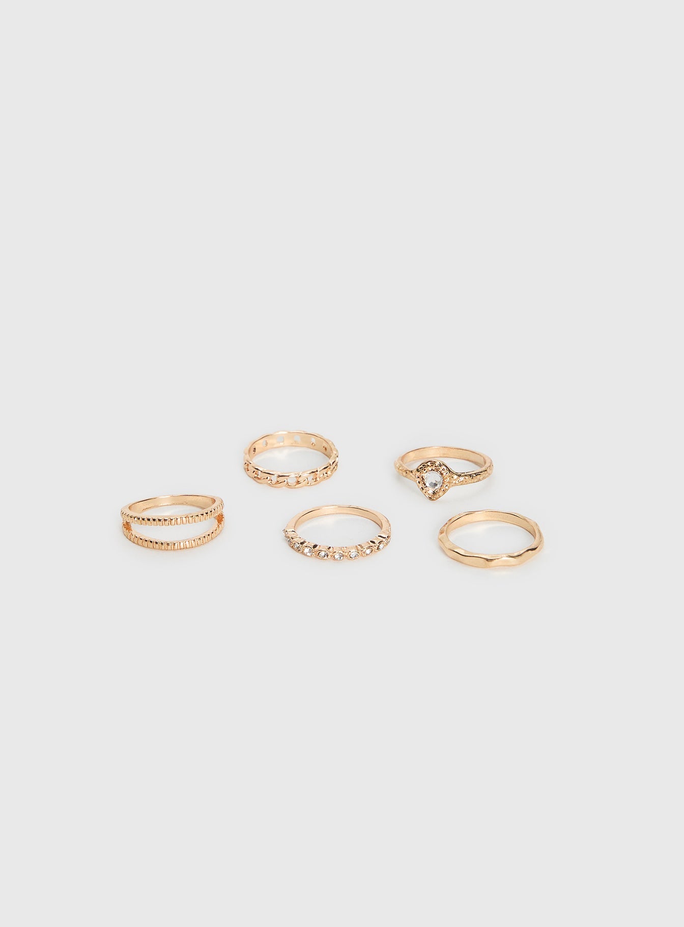 All For Love Ring Pack Gold women's ring by Ellevoria