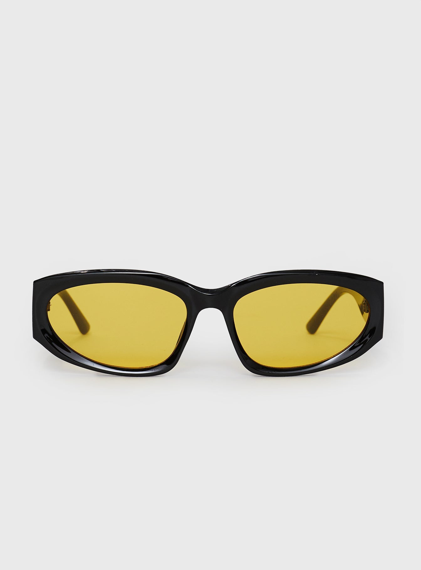 Buchan Sunglasses Black / Yellow women's sunglasses by Ellevoria