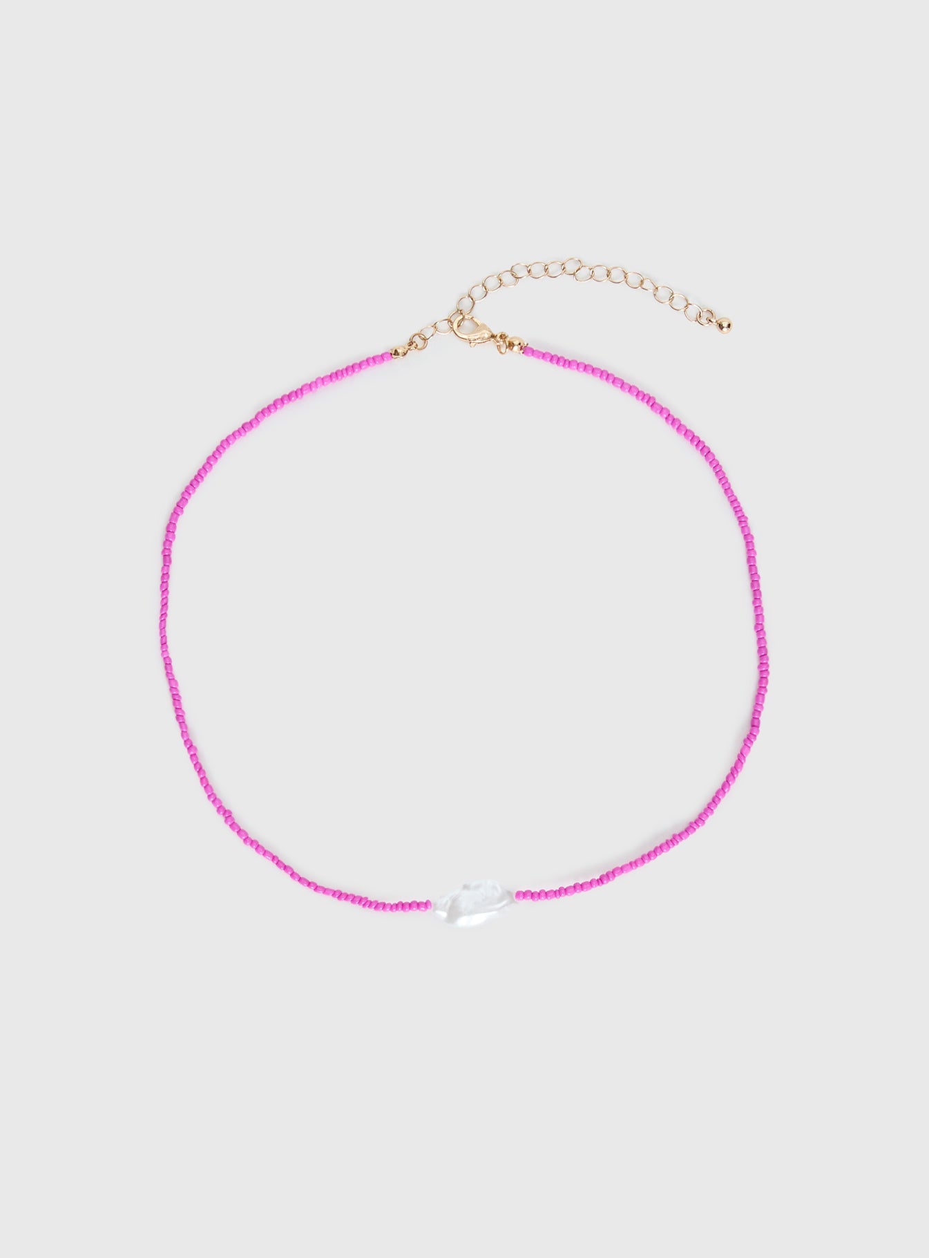 Aruba Pearl Pendant Necklace Pink women's necklace by Ellevoria