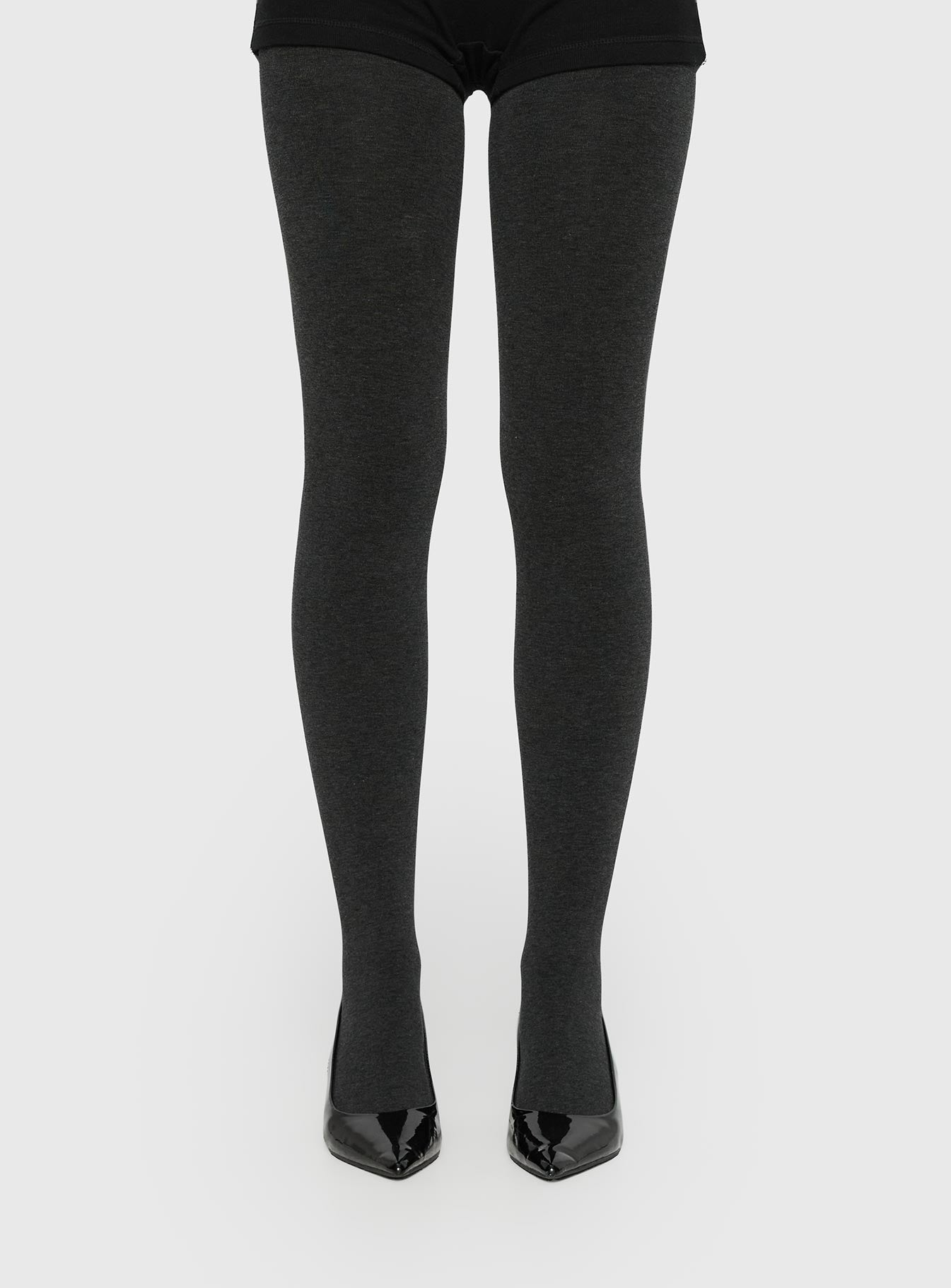 Ayver Tights Grey women's tights by Ellevoria