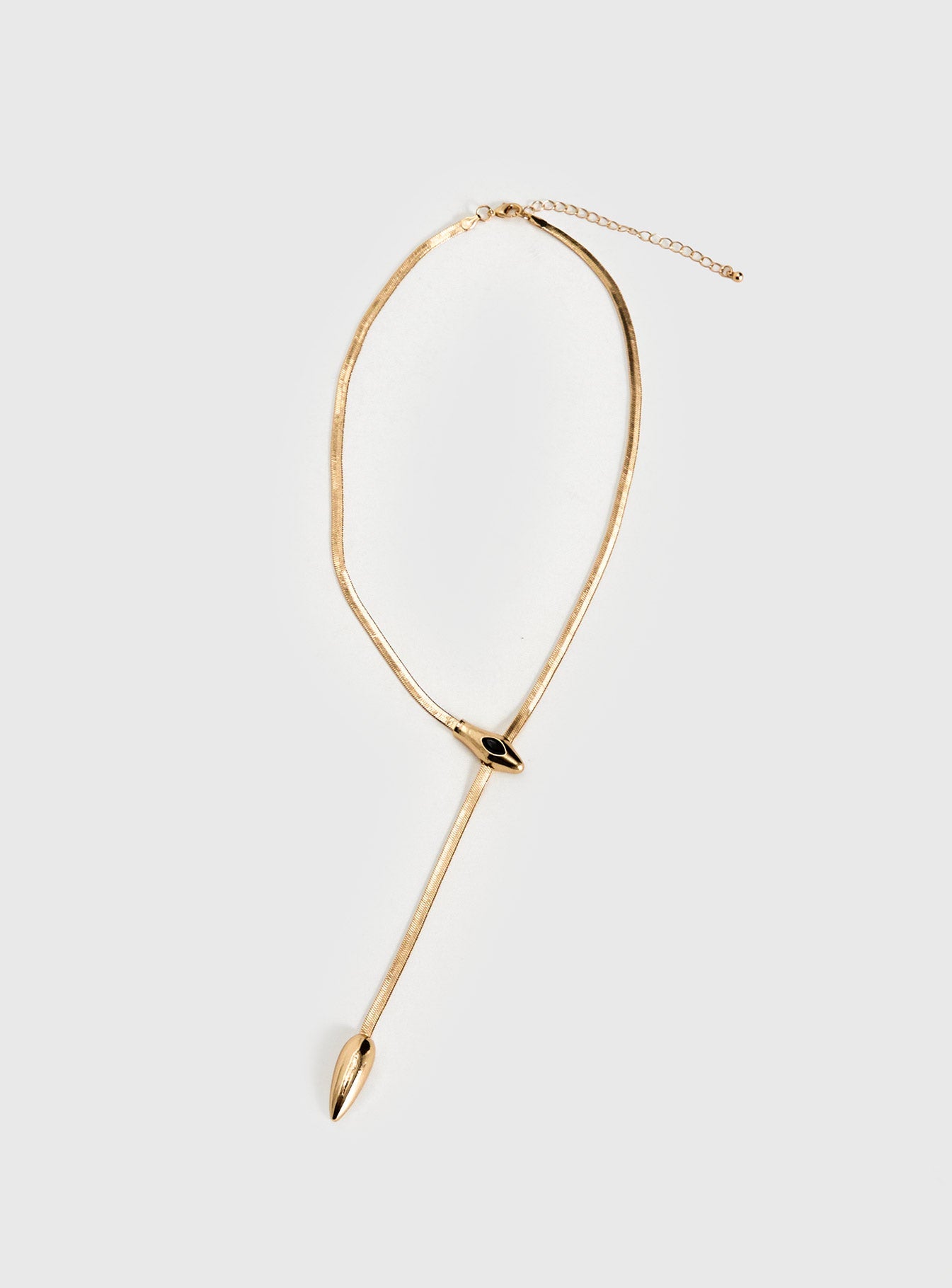 Emilea Y Necklace Gold women's necklace by Ellevoria
