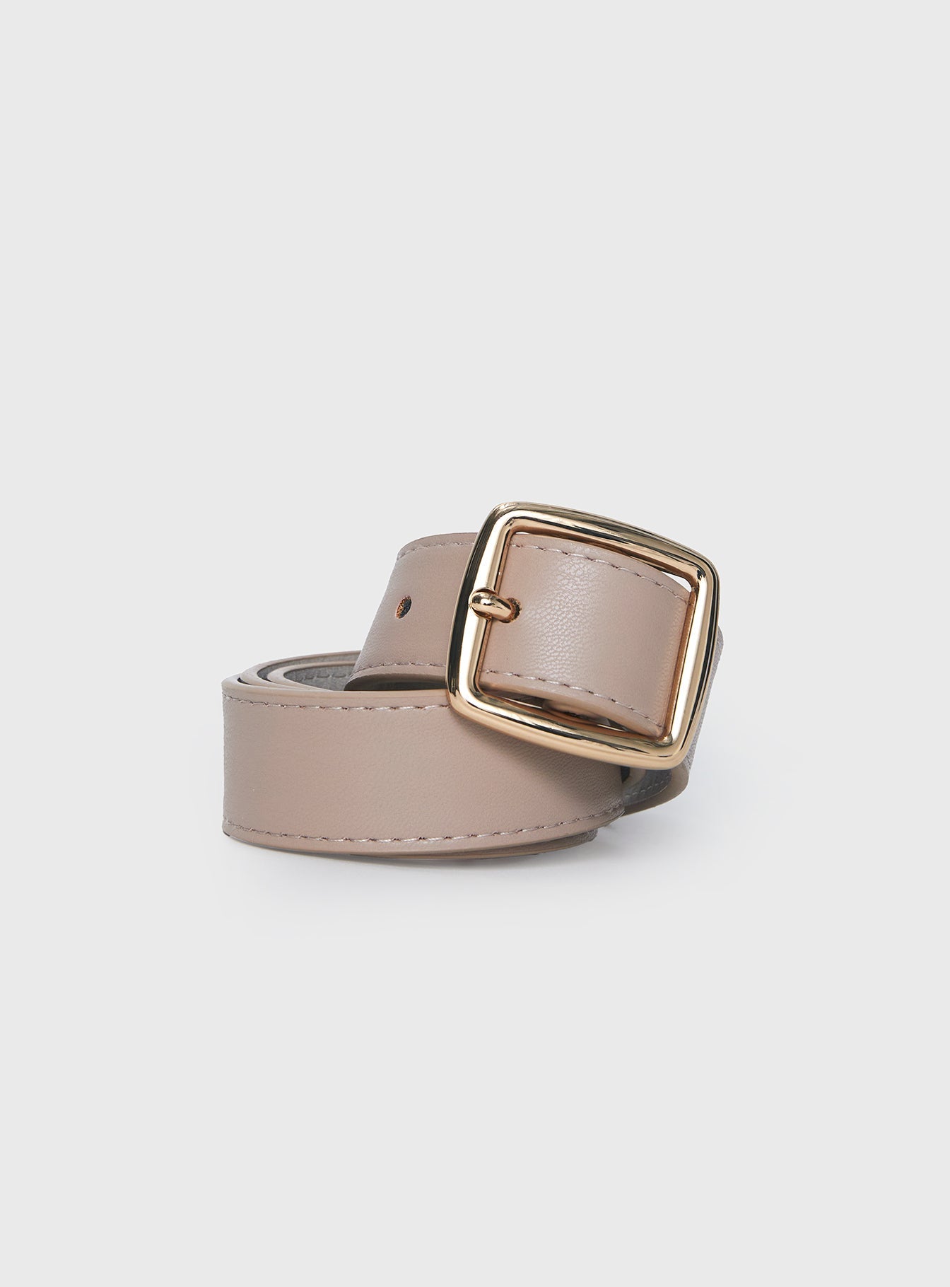 Chapman Belt Beige / Gold women's belt by Ellevoria