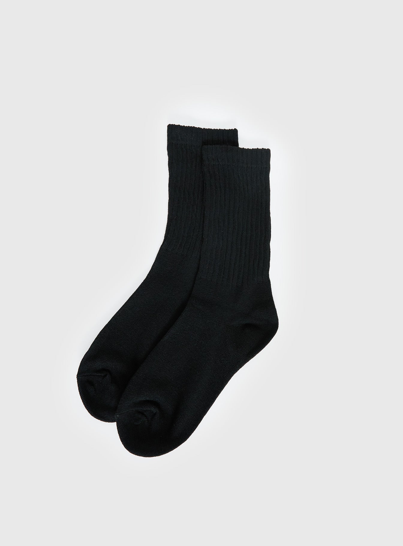 Sama Slouch Sock Black women's socks by Ellevoria