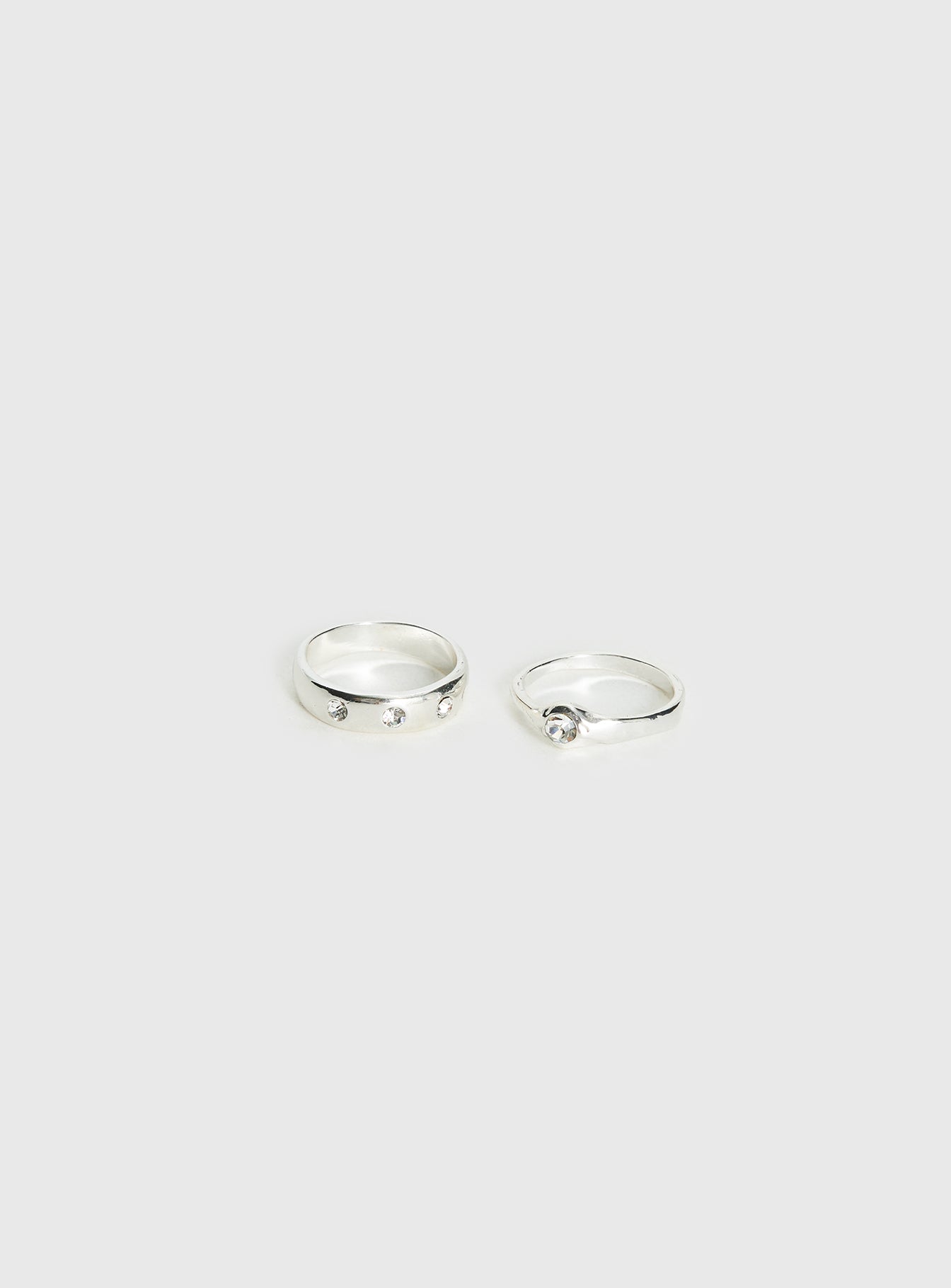 Cosmas Ring Pack Silver women's matching set by Ellevoria