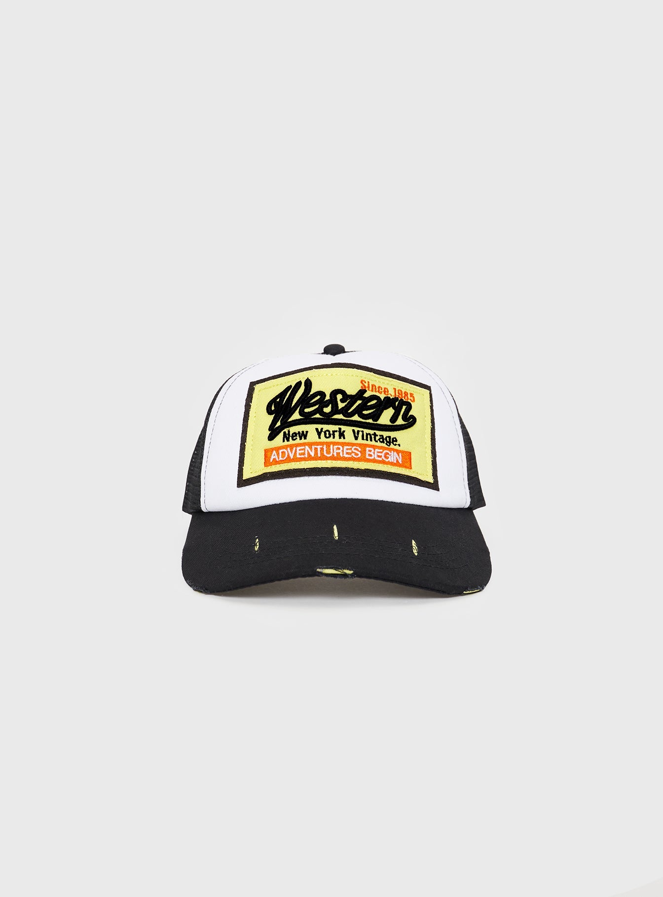 Adventures Trucker Hat Black women's accessory by Ellevoria