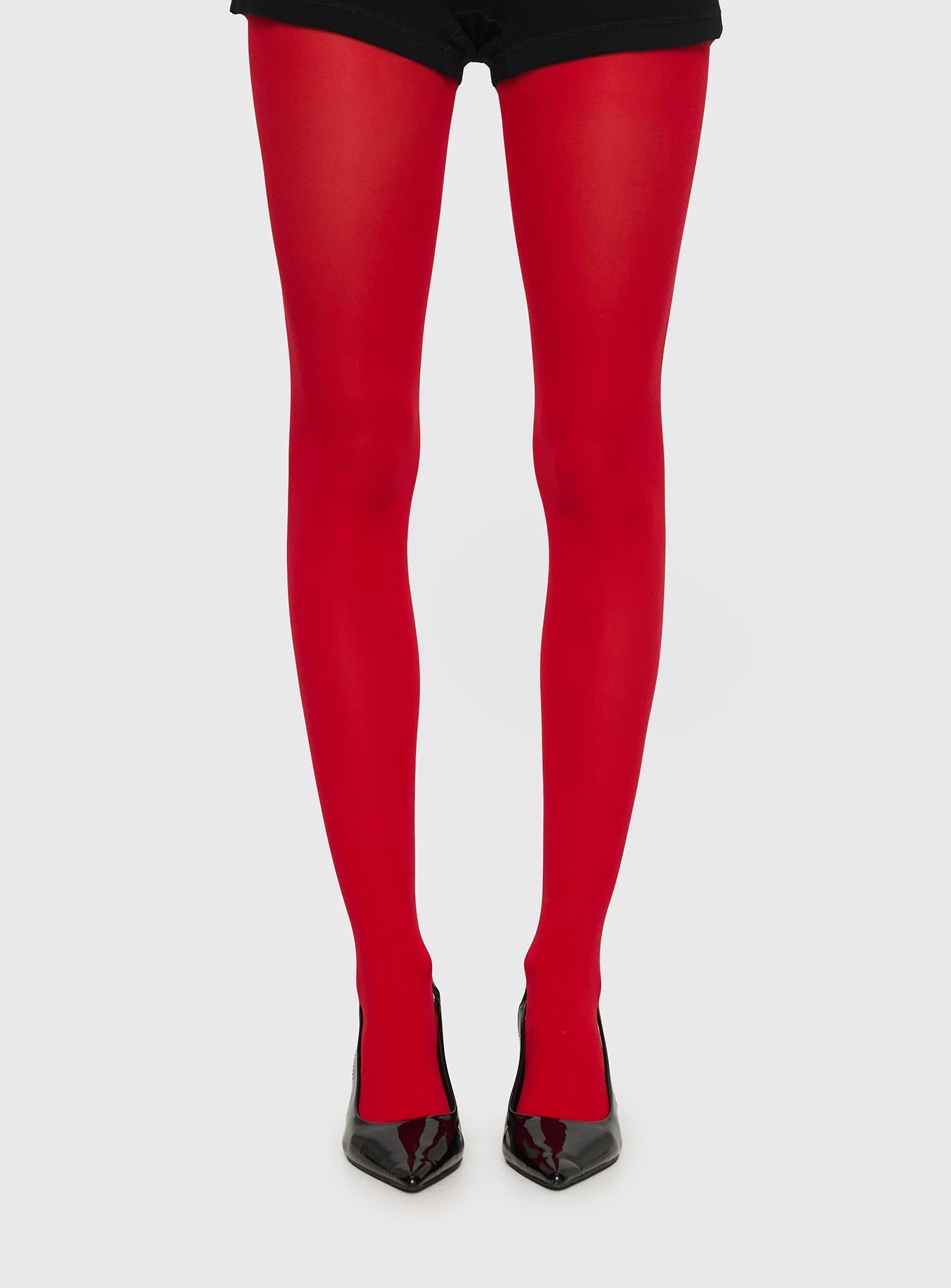 Harpur Tights Red women's tights by Ellevoria