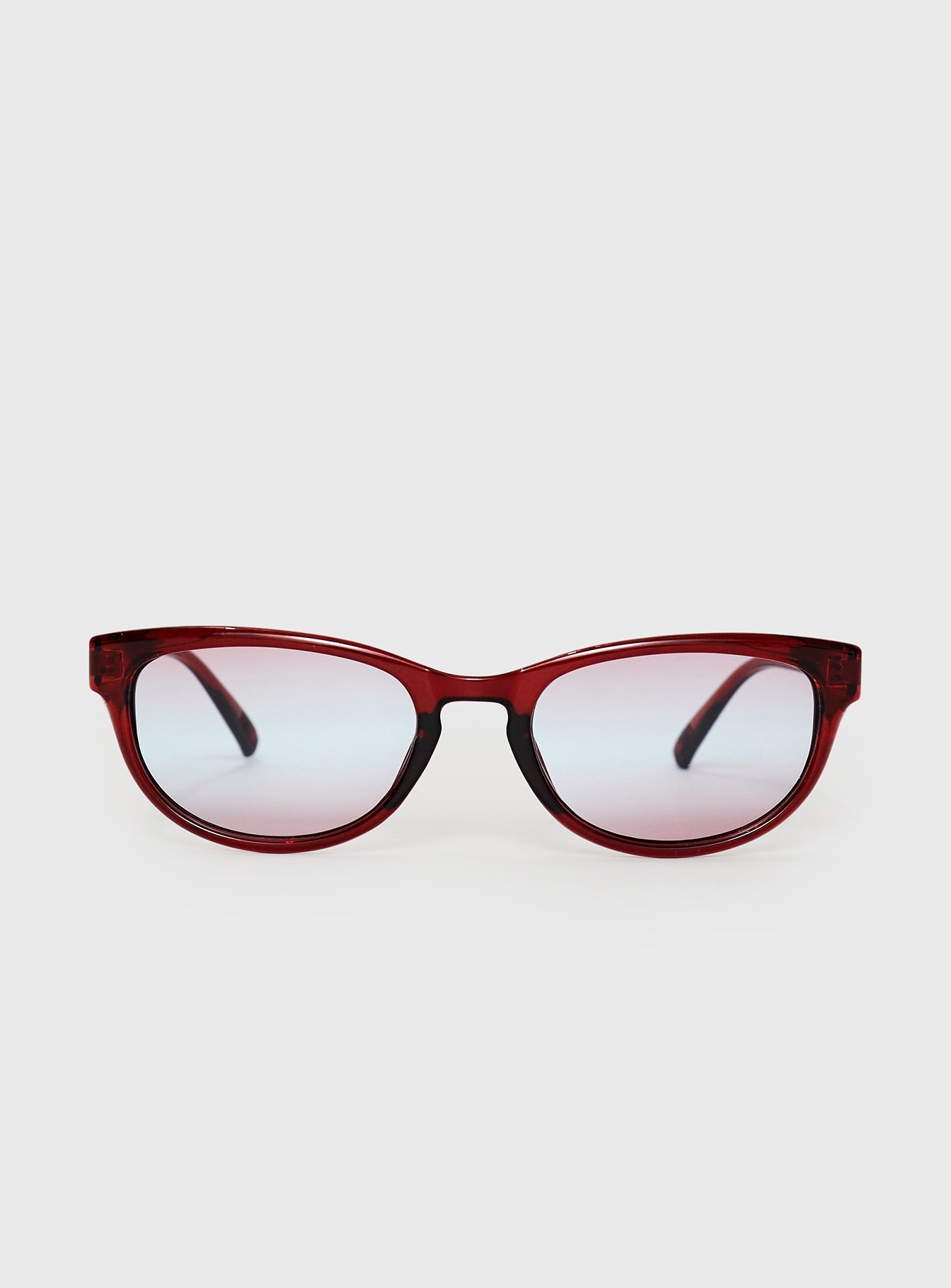 Iker Sunglasses Red women's sunglasses by Ellevoria