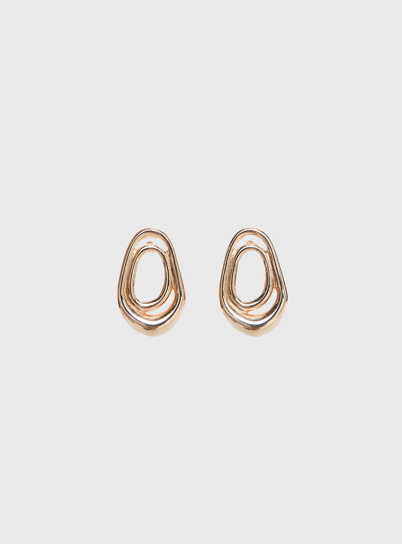 Be Alright Earrings Gold women's earrings by Ellevoria