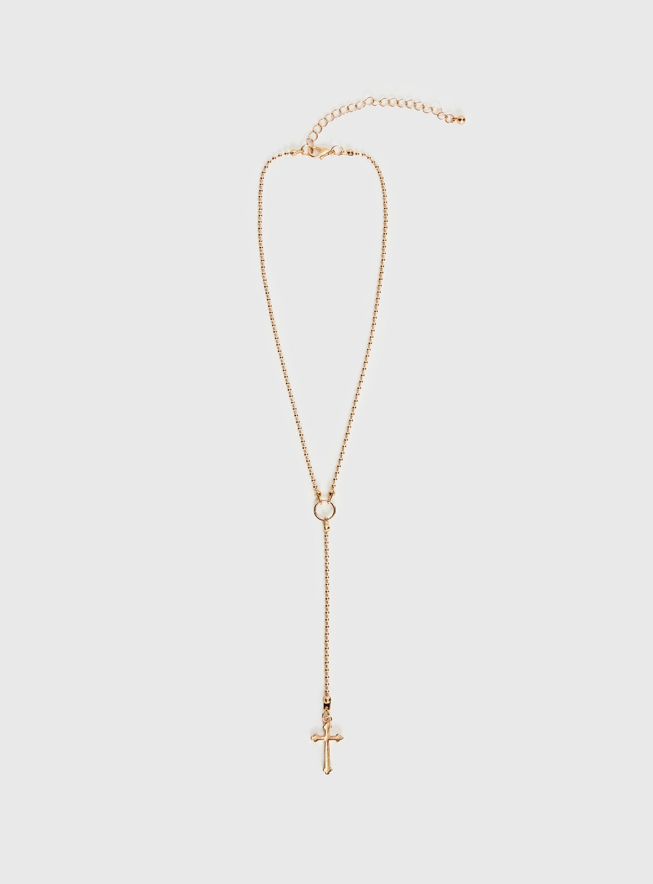 Arienne Y Necklace Gold women's necklace by Ellevoria
