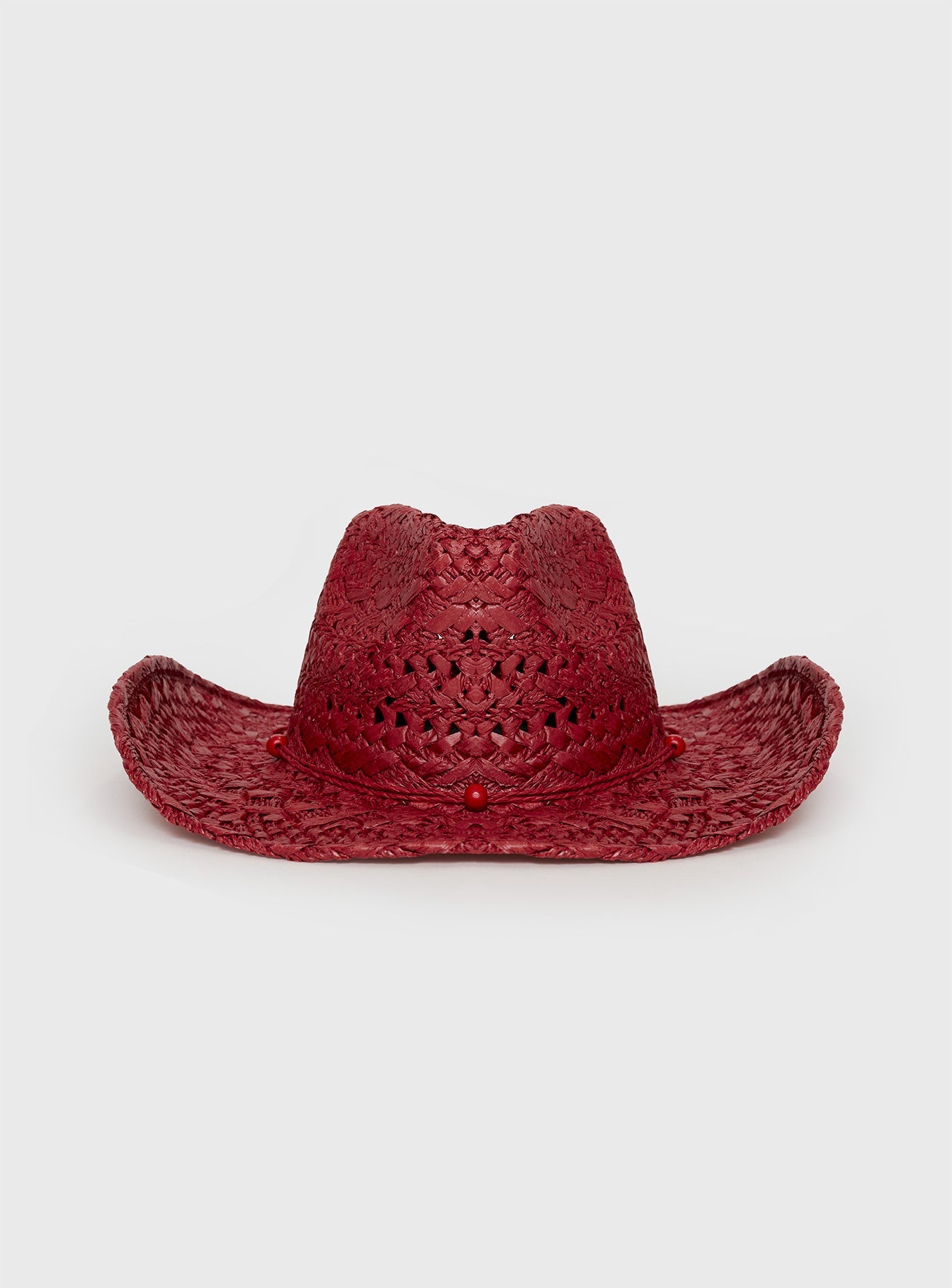 Dominick Cowboy Hat Red women's accessory by Ellevoria
