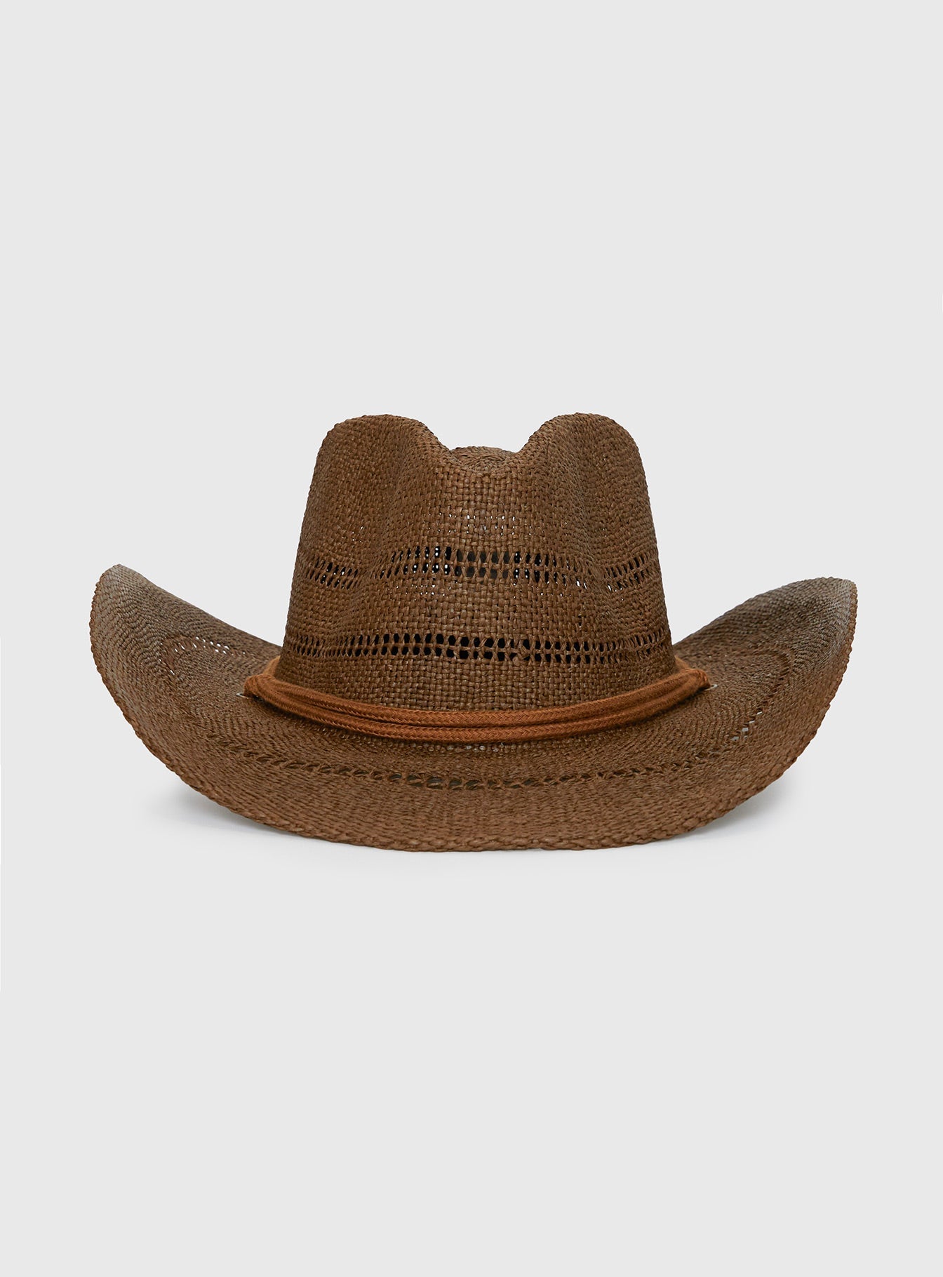 Mid Morning Cowboy Hat Chocolate women's accessory by Ellevoria