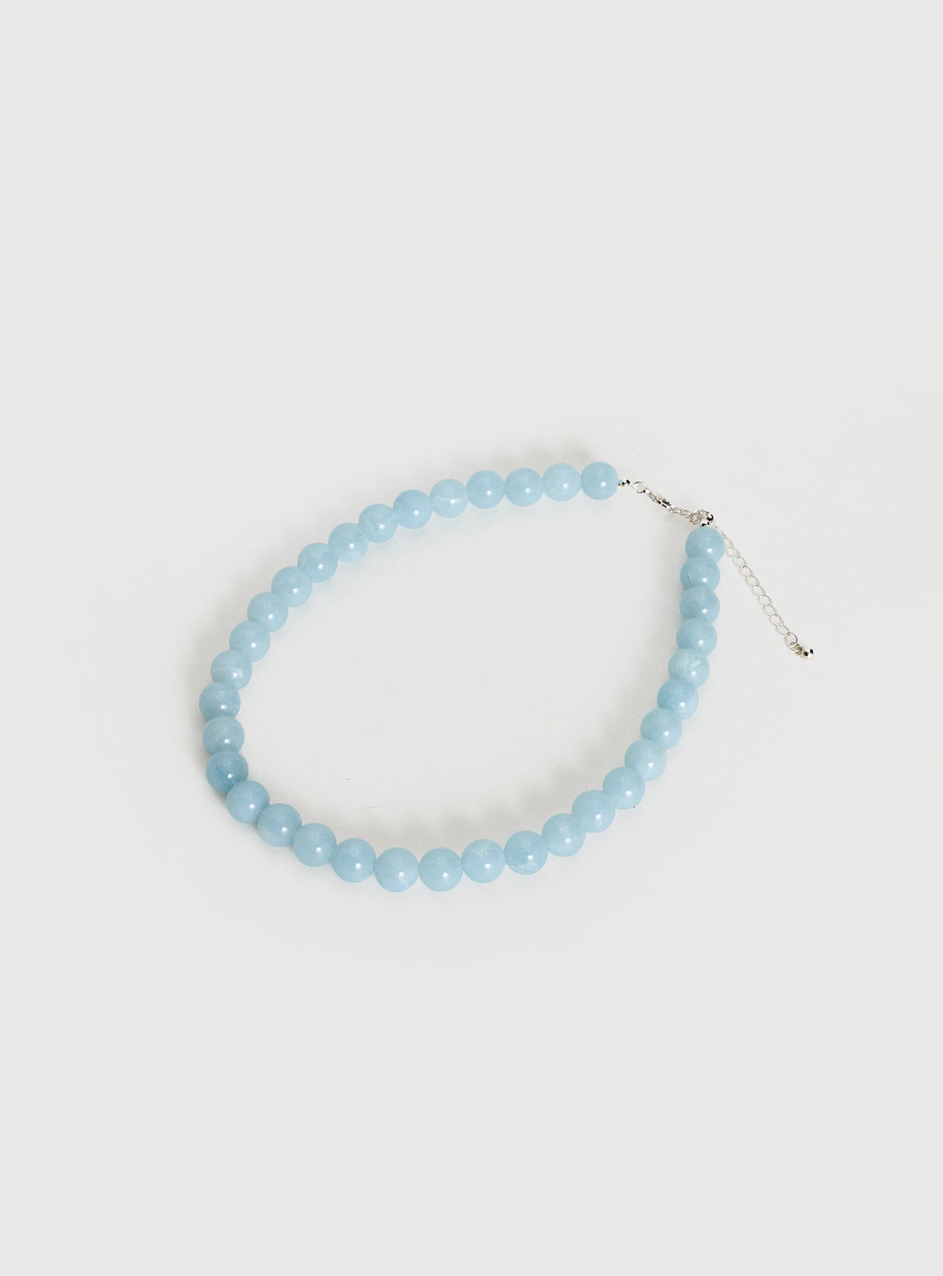 Orlynn Beaded Necklace Blue women's necklace by Ellevoria