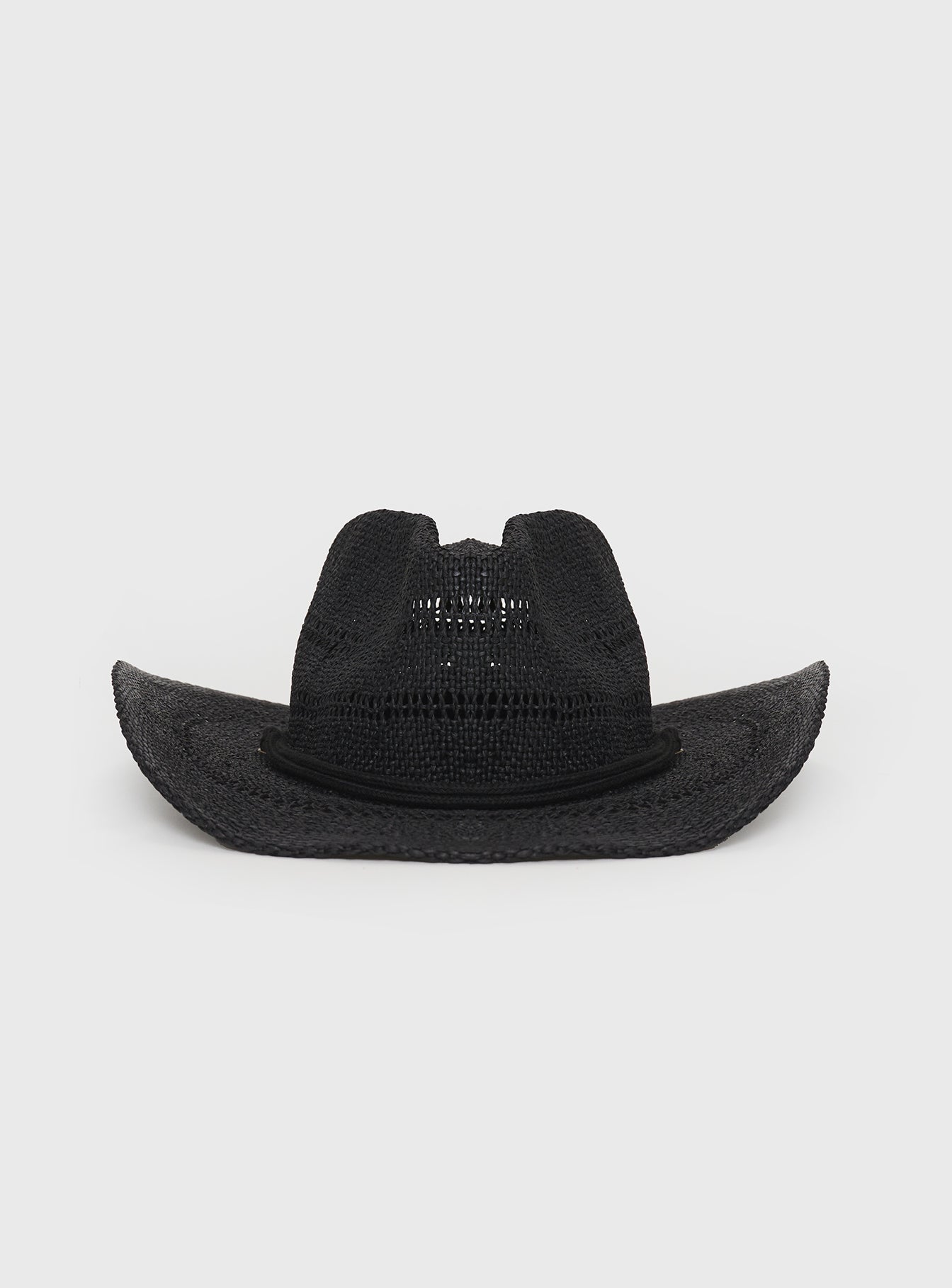 Mid Morning Cowboy Hat Black women's accessory by Ellevoria