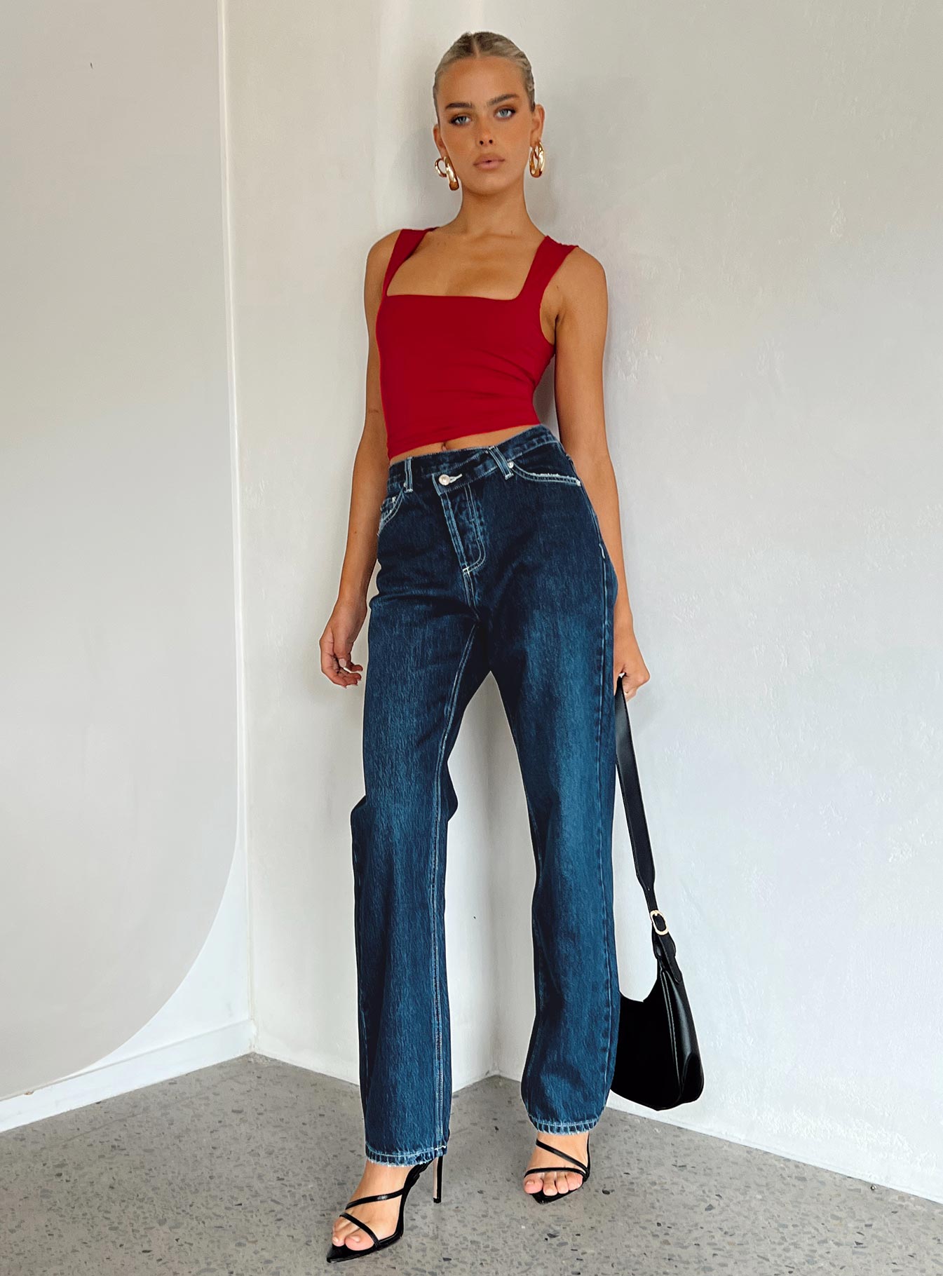 Back In Time Top Red - women's top by Ellevoria - view 5