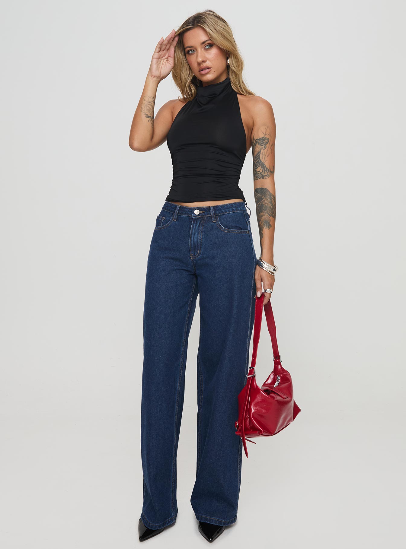 Giggle Top Black - women's top by Ellevoria - view 3