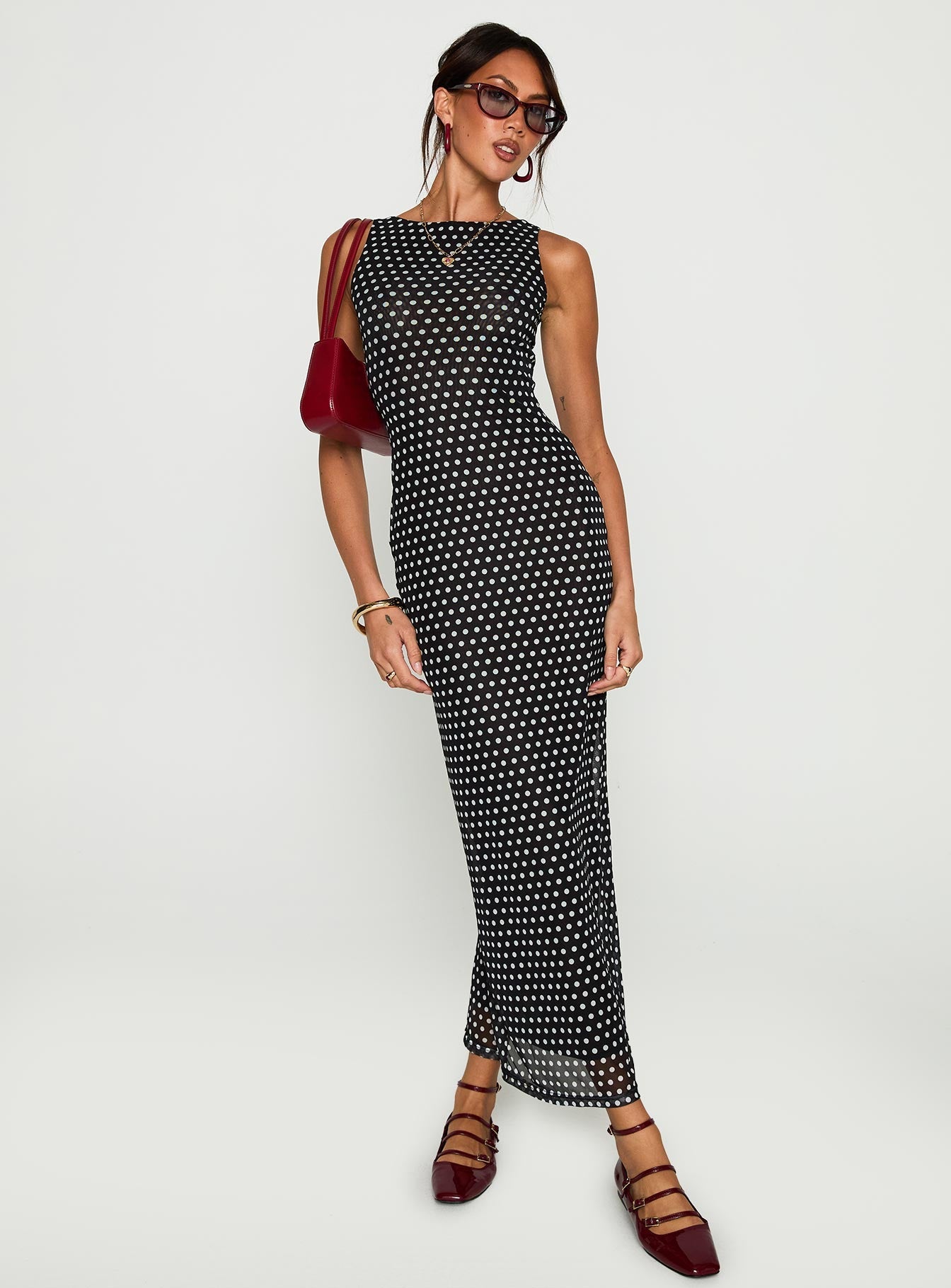 Top Of Mind Maxi Dress Black - women's maxi dress by Ellevoria - view 3