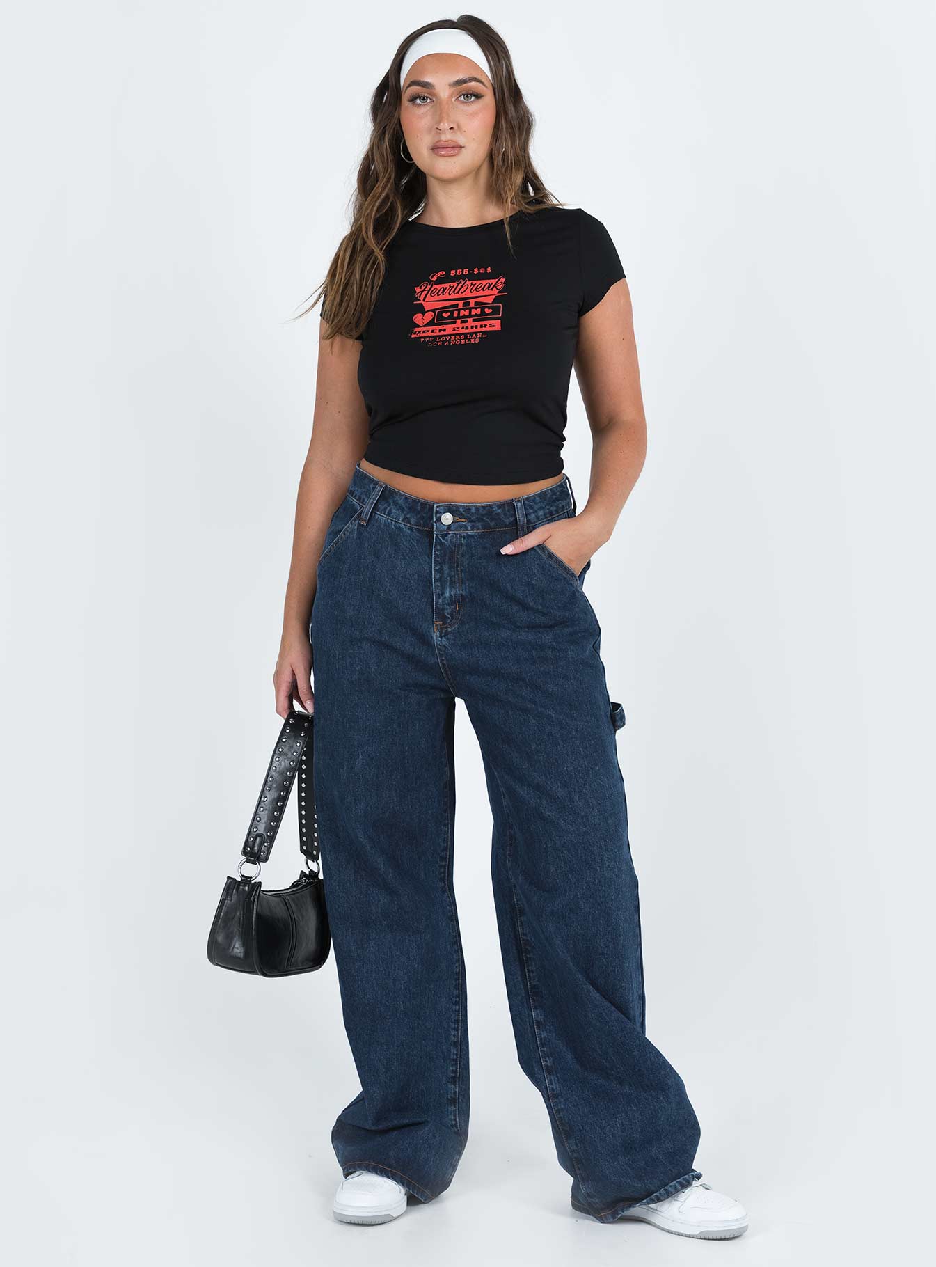 Heartbreak Tee Black - women's top by Ellevoria - view 4