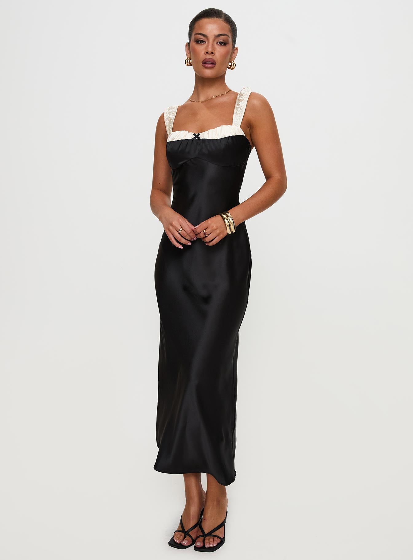 Emmert Maxi Dress Black - women's maxi dress by Ellevoria - view 6