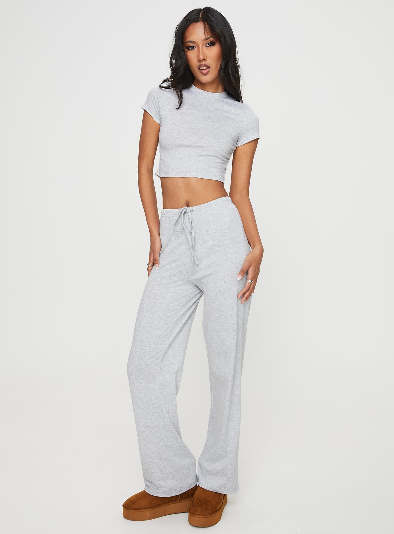 Midvale Set Grey women's pant set by Ellevoria