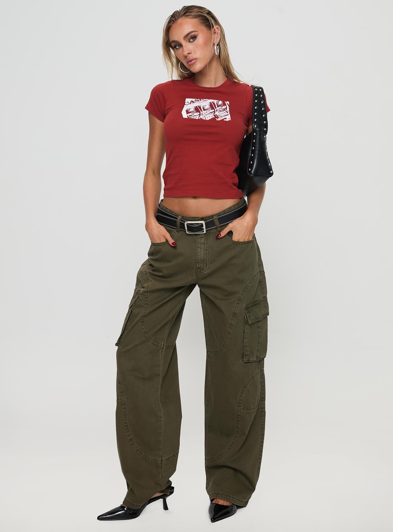 You Do You Tee Red - women's top by Ellevoria - view 3