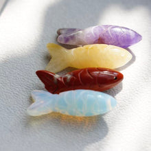 Crystal Fish Charm Pendant