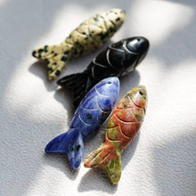 Crystal Fish Charm Pendant
