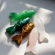 Crystal Fish Charm Pendant