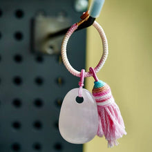 Rose Quartz Bag Hanging
