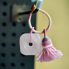 Rose Quartz Bag Hanging