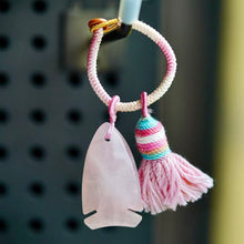 Rose Quartz Bag Hanging