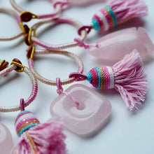 Rose Quartz Bag Hanging