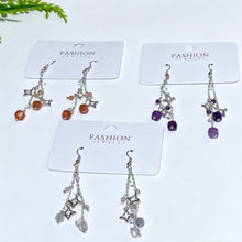 Alloy Metal Crystal Earrings