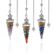 Crystal Chips Unicorn Pendulum