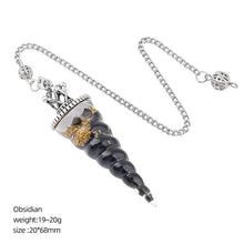 Crystal Chips Unicorn Pendulum