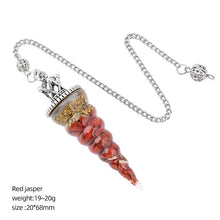 Crystal Chips Unicorn Pendulum