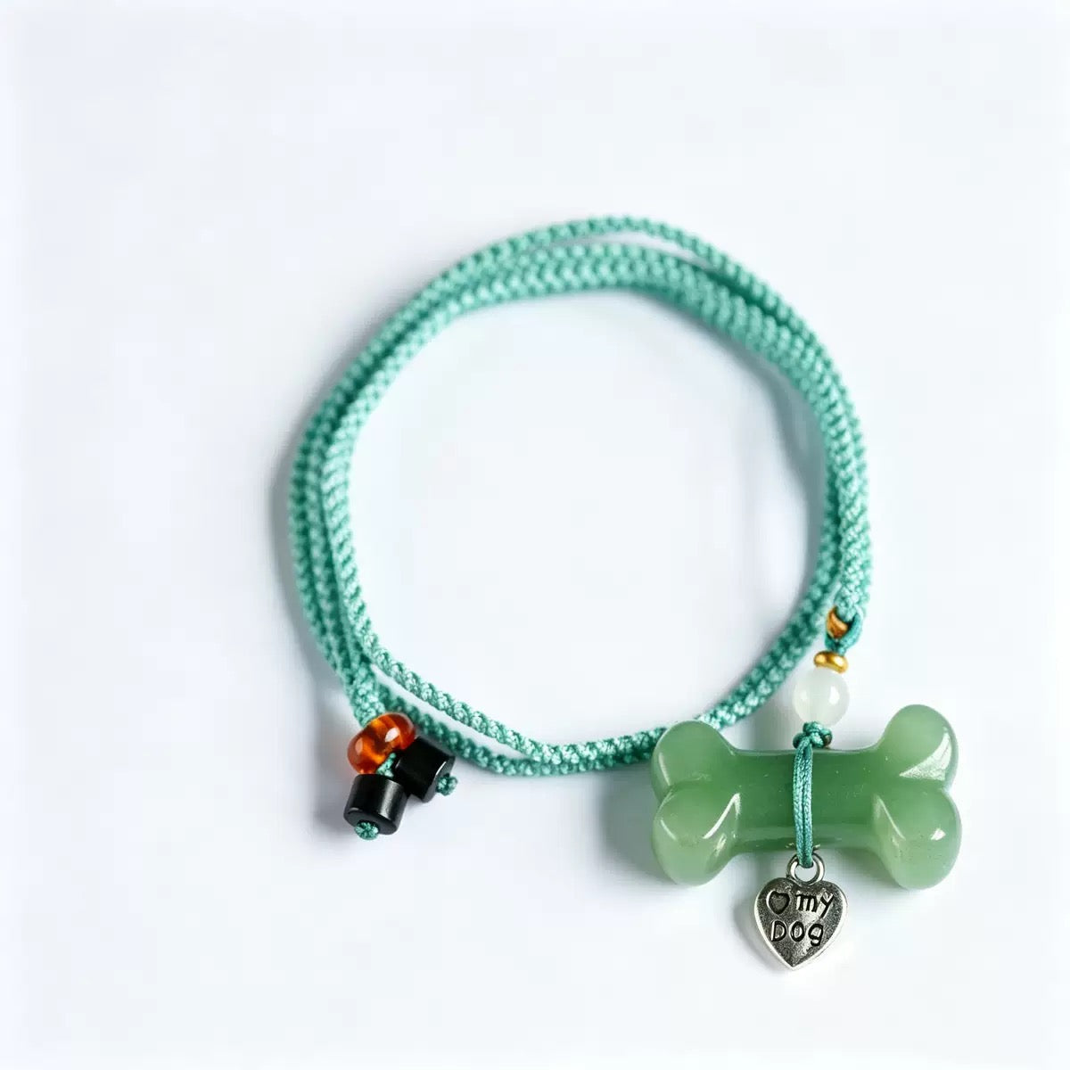 Natural Crystal Pet Memorial Necklace