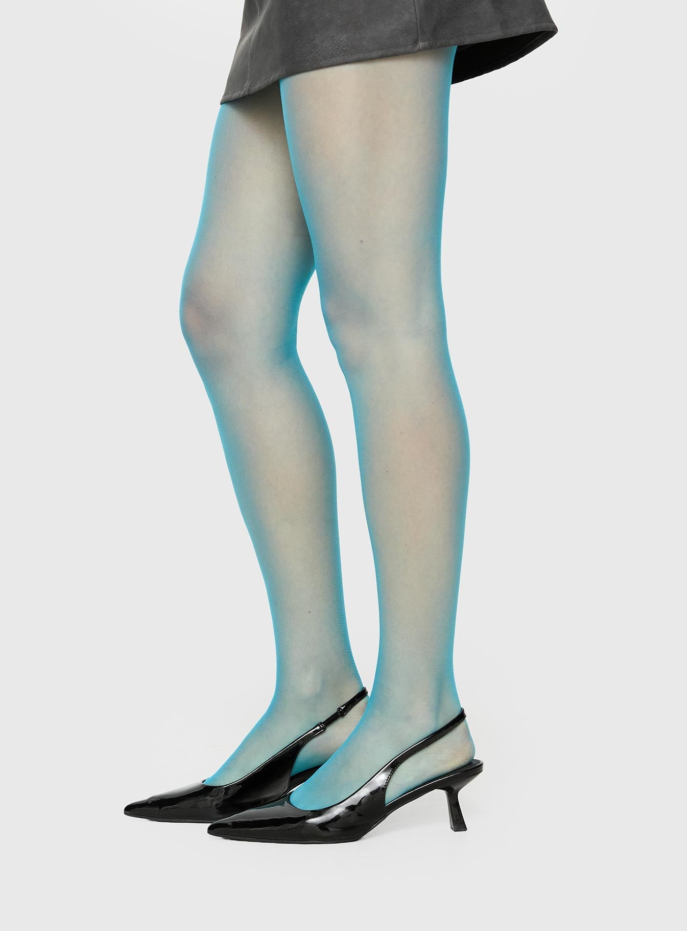 Elowenn Sheer Tights Blue women's tights by Ellevoria