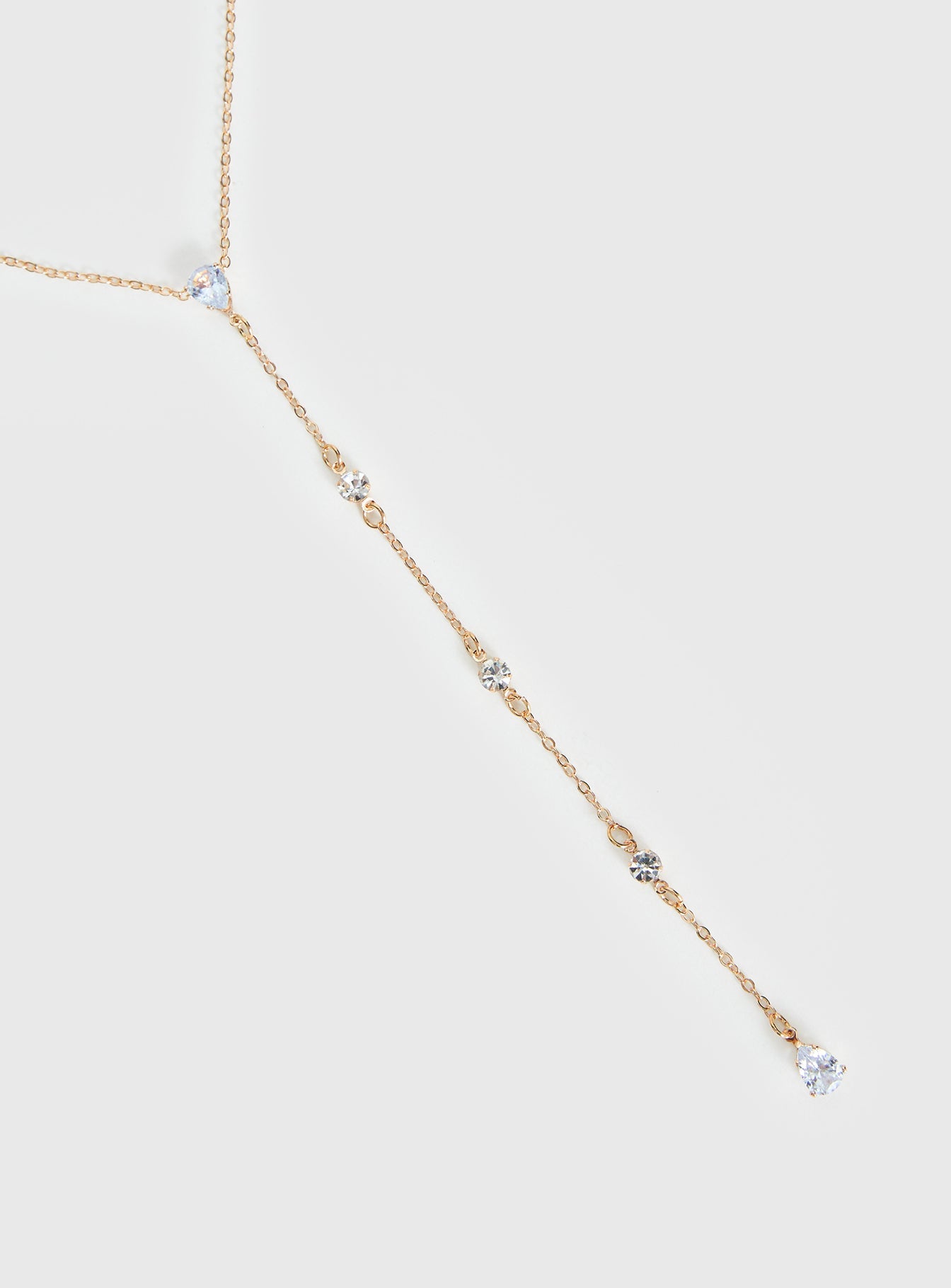 Morelia Diamante Y Necklace Gold women's necklace by Ellevoria