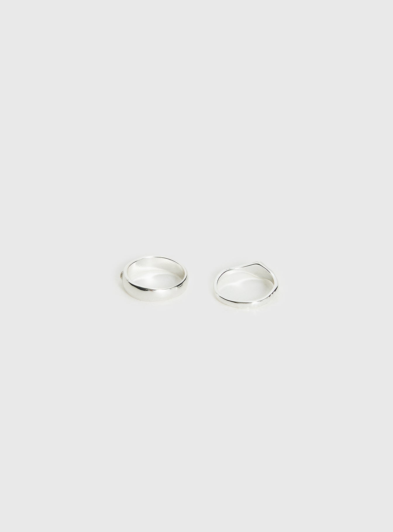 Cosmas Ring Pack Silver women's matching set by Ellevoria