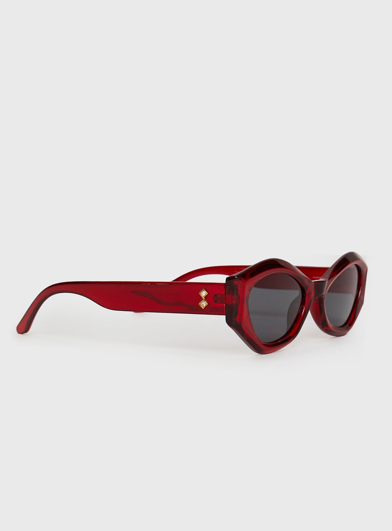Rayden Sunglasses Red women's sunglasses by Ellevoria