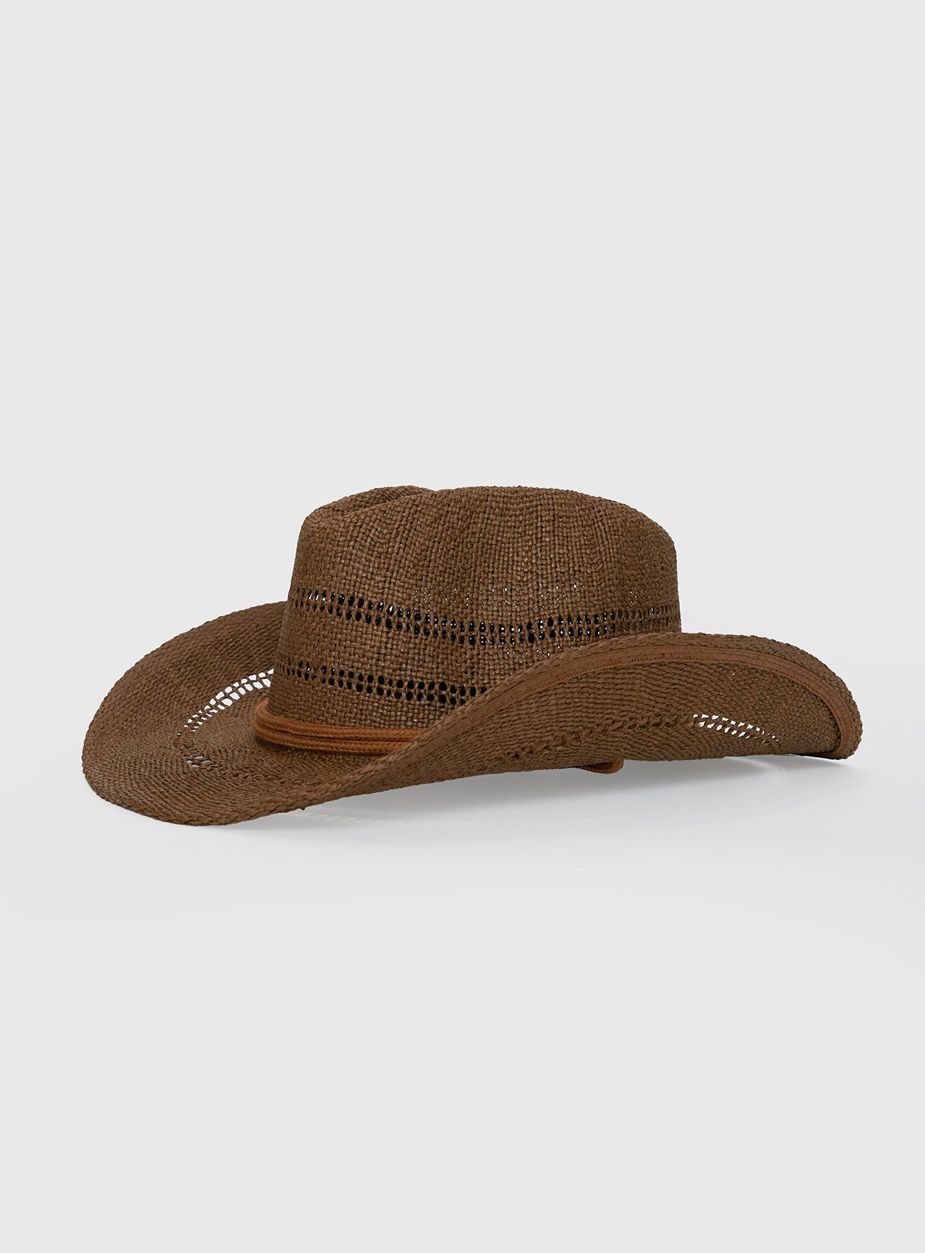 Mid Morning Cowboy Hat Chocolate women's accessory by Ellevoria