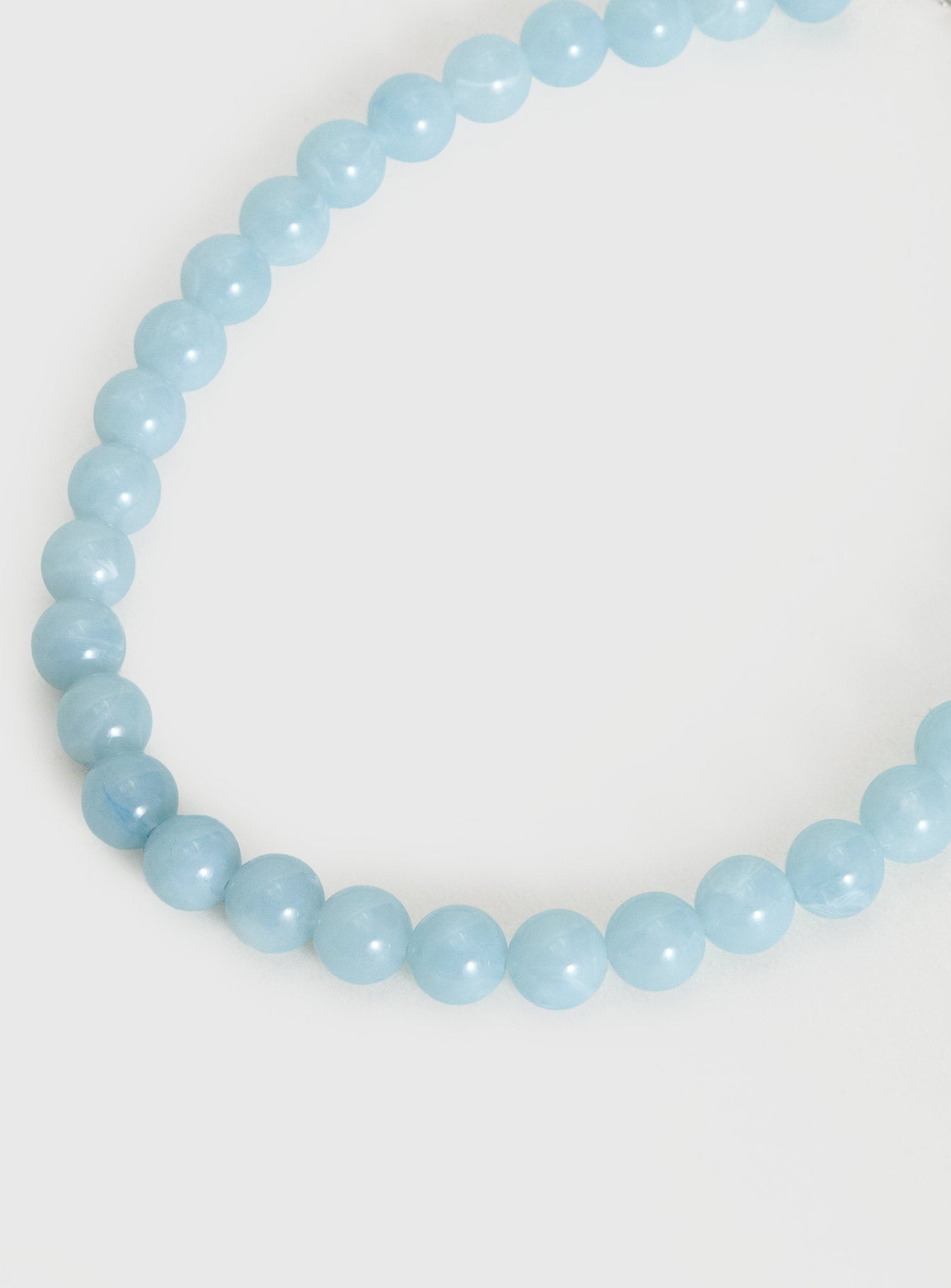 Orlynn Beaded Necklace Blue women's necklace by Ellevoria